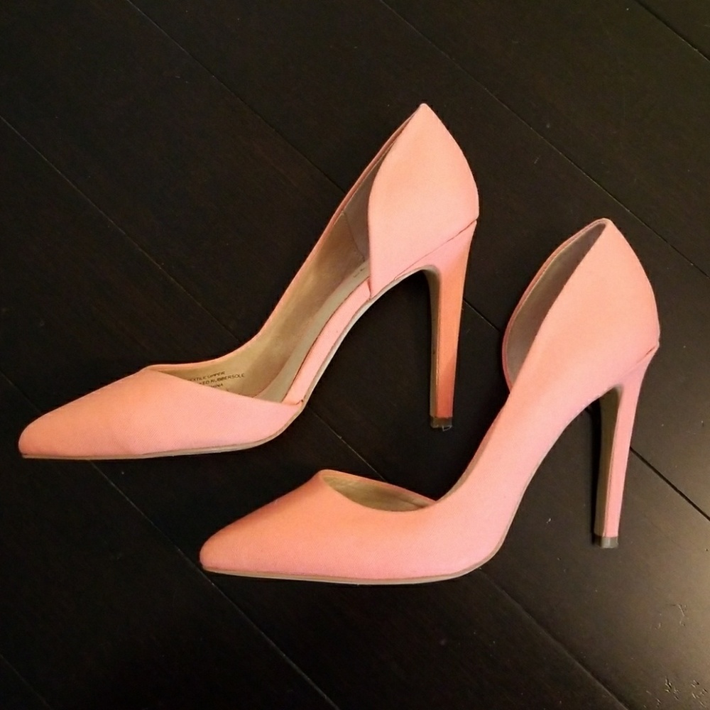 JOE'S JEANS Orange Pumps